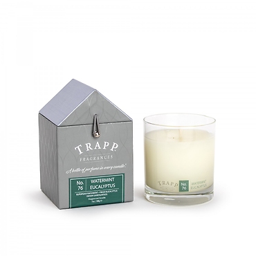 Trapp 7oz. Large Poured Candle - No. 76 Watermint Eucalyptus