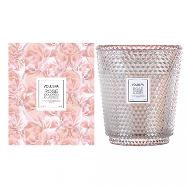Rose Colored Glasses 5-wick Hearth Candle