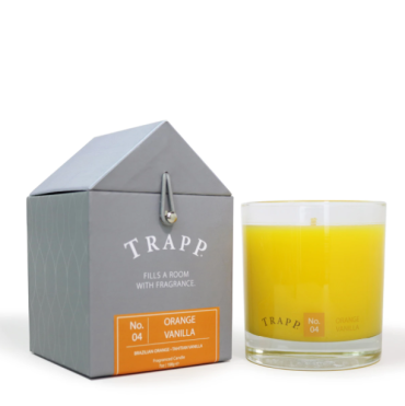 Trapp 7 oz. Large Poured Candle - No. 4 Orange Vanilla