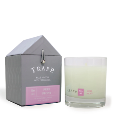 Trapp 7 oz. Large Poured Candle - No. 63 Pure Peony