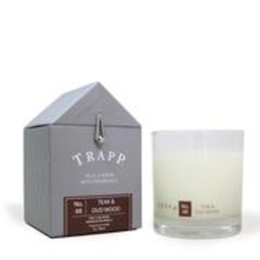 Trapp 7 oz. Large Poured Candle - No. 68 Teak & Oud Wood